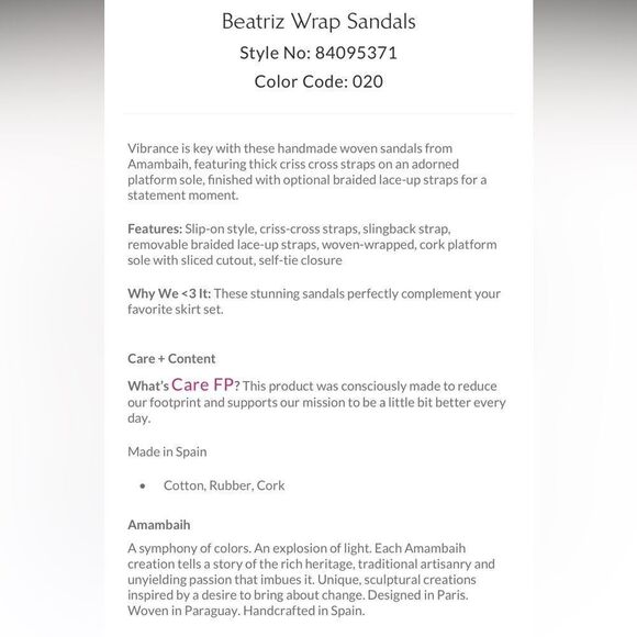 New Free People AMAMBAIH Beatriz Wrap Sandals Kaki-Lemon - Picture 7 of 8